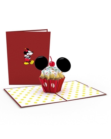 Lovepop Disney's Mickey Mouse Birthday Cupcake Pop Flower Arrangement