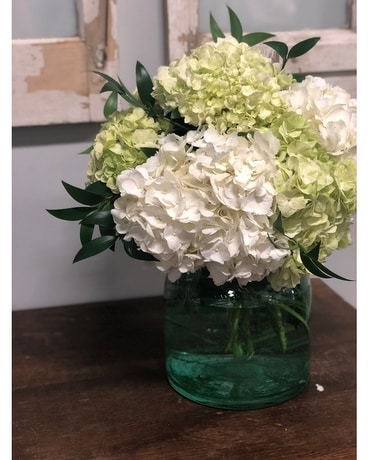 Hydrangea Medley Flower Arrangement