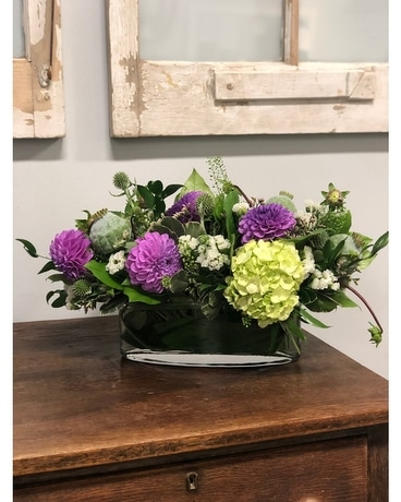 Garden Dinner Party Flower Arrangement
