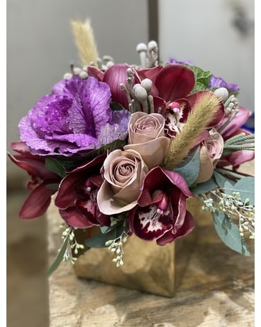 Winter Elegance Flower Arrangement