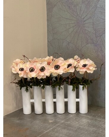 Pink Anemone Flower Arrangement