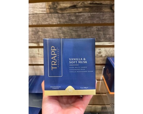 TRAPP VANILLA AND SOFT MUSK CANDLE Jar Candle
