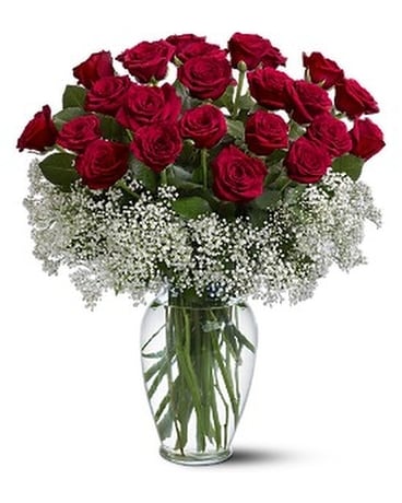 Field of Roses Flower Arrangement