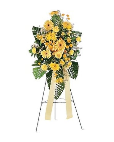 Brighter Blessings Spray - by Leary's Florist Flower Arrangement