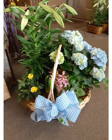 Combination Basket Flower Arrangement