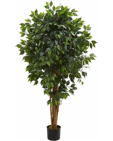 5' Artificial Ficus Tree Plant