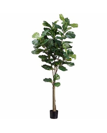 5' Artificial Fiddle Leaf Fig Tree Plant