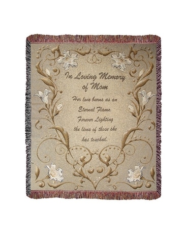 In Loving Memory Of Mom Tapestry Throw Gifts