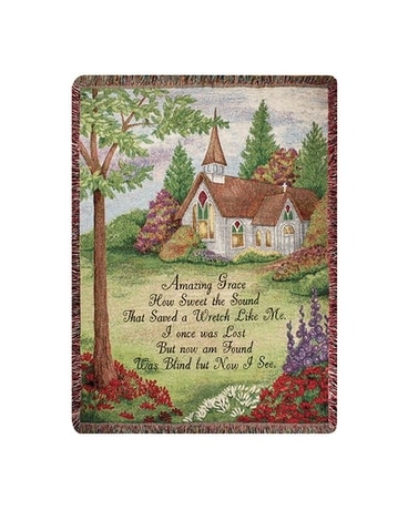Amazing Grace Tapestry Throw Gifts