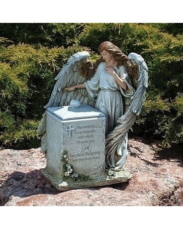 Memorial Box With  Angel & Verse Custom product
