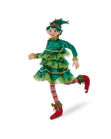 Posable Christmas Tree Elf 16