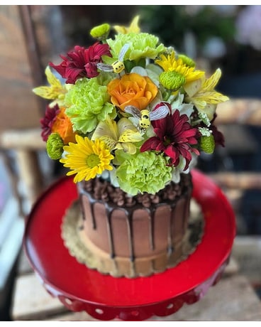 Bumble Bee Chocolate Cake Custom product