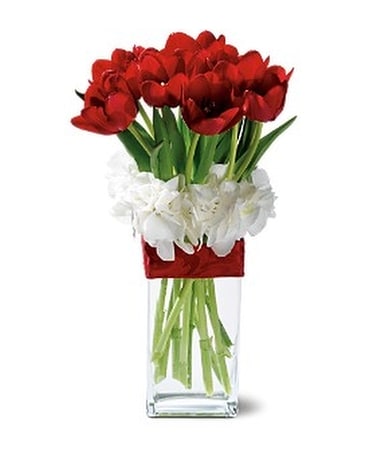 Graceful Tulips Flower Arrangement