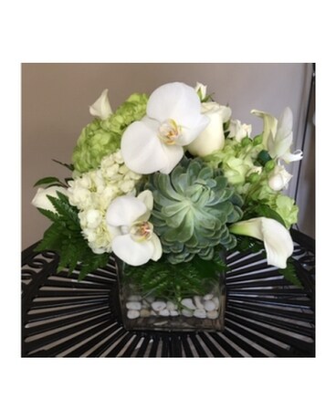 White Orchid Calla Bouquet Custom product