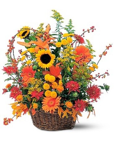 Majestic Fall Flower Arrangement