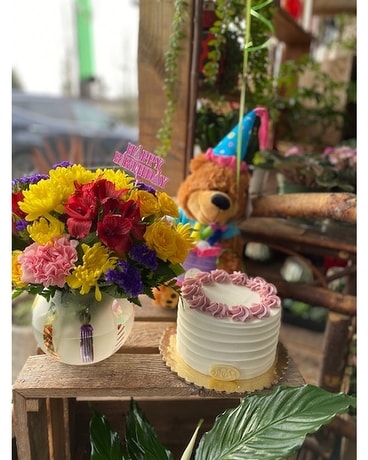 Birthday Bear with Cake Custom product