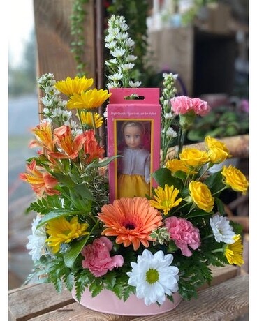 New York Doll and Flowers Custom product
