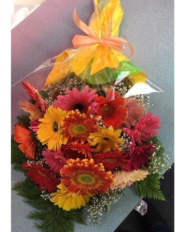 Gerberas Wrapped Custom product