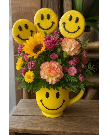 Be Happy Cookie Bouquet Custom product