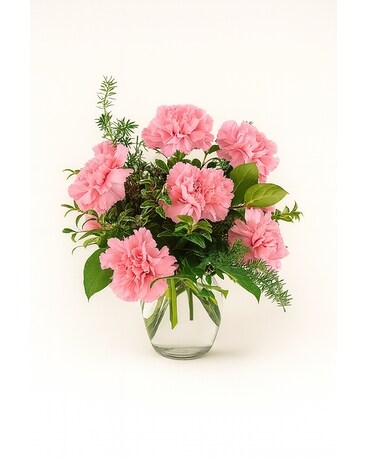 Teleflora's Pink Notion Vase in Portland OR - Portland Florist Shop