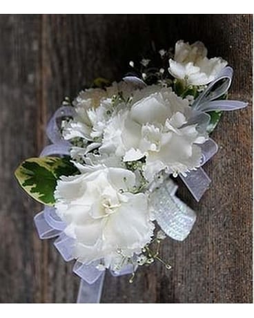 ★EMS★ CORSAGE STRING MINI BAGIVORY 18 Pcs Corsage Wristlet Bands Elastic Plastic Beads Wrist