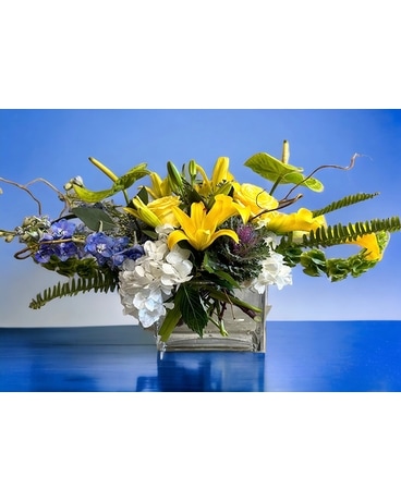 Modern Boy Flower Arrangement