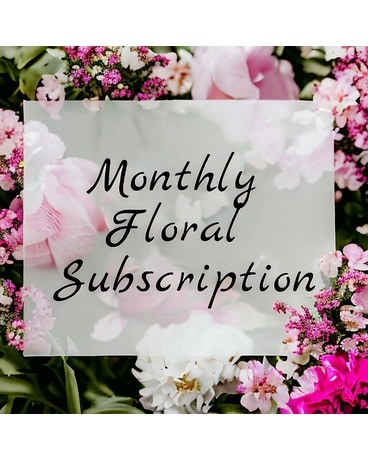 Monthly Floral Subscription Flower Arrangement