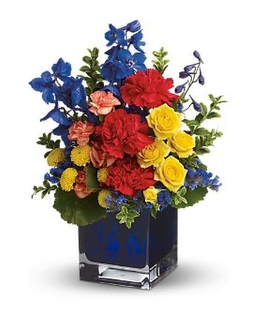 Color Collage (TFWEB610) Flower Arrangement