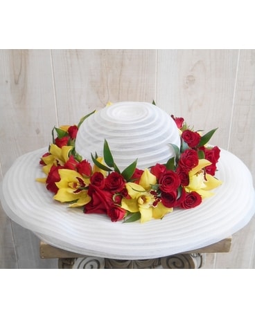 Hockaday Hat(HH17) Flower Arrangement