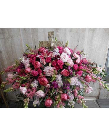 Casket Memory (P&S920361) Flower Arrangement