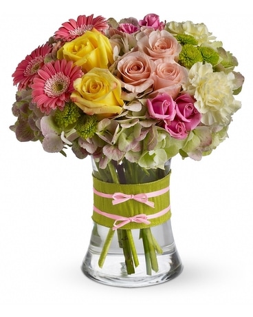 Fashionista by Petals & Stems Flower Arrangement