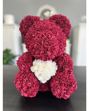 Love You Beary Much Flower Arrangement