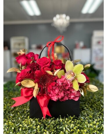 Passionate Love Flower Arrangement