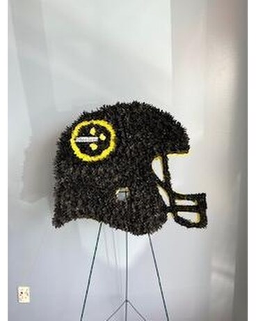 FOOTBALL HELMET Flower Arrangement
