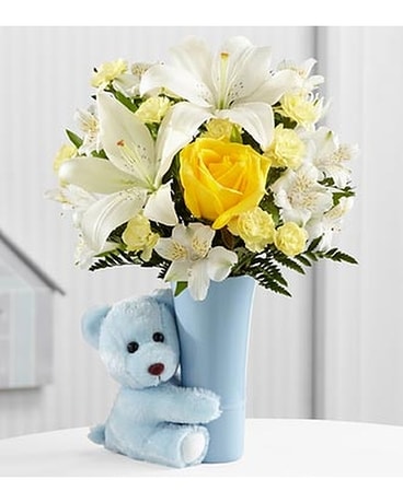 FTD THE BABY BOY BIG HUG BOUQUET Flower Arrangement