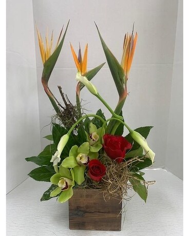 Love In Paradise Flower Arrangement