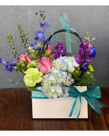 Hand Held Garden Flower Arrangement