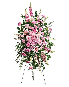 Glorious Farewell Spray Flower Arrangement