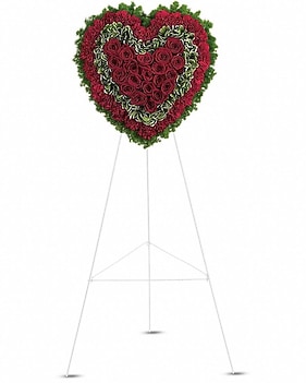 Majestic Heart Flower Arrangement