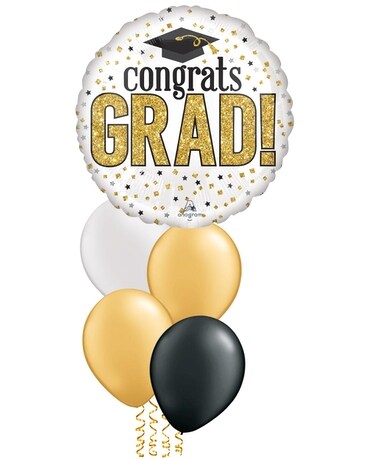Grad Sparkle Jumbo Bouquet Balloon Bouquet