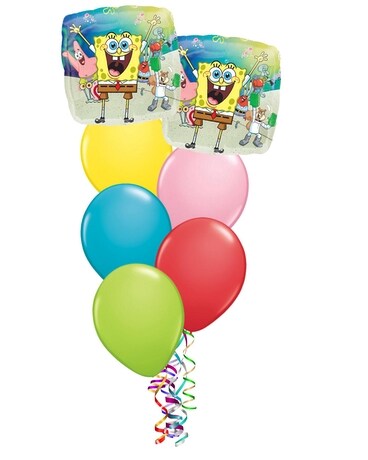 Spongebob Balloon Bouquet Balloon Bouquet