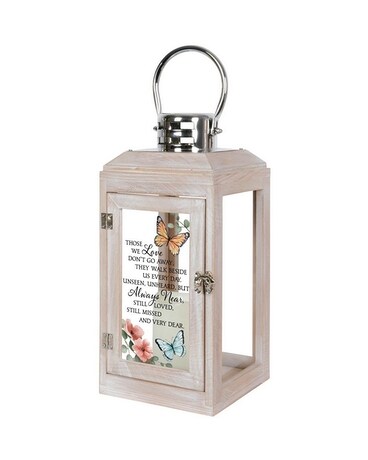 Light Wood Lantern - Those We Love Gifts