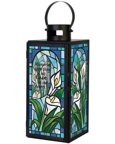 Stained Glass Calla Lily Lantern Gifts