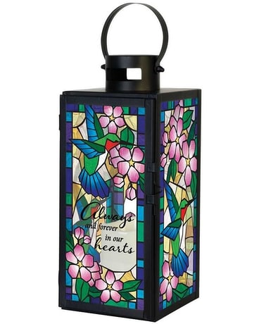 Stained Glass Hummingbird Lantern Gifts