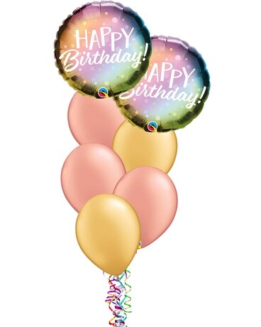Colourful Chrome Birthday Custom product