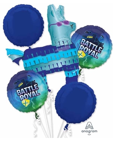 Battle Royale Fortnight 5 Pack Balloon Bouquet
