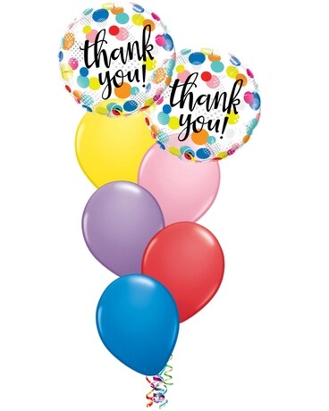 Thank you Dots Balloon Bouquet Custom product
