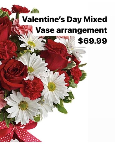 Valentine's Arrangement $69.99 Flower Arrangement