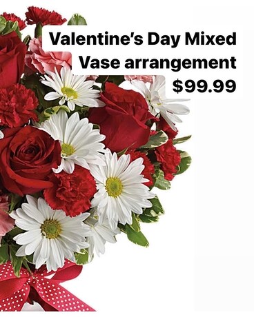 Valentine's Arrangement $99.99 Flower Arrangement
