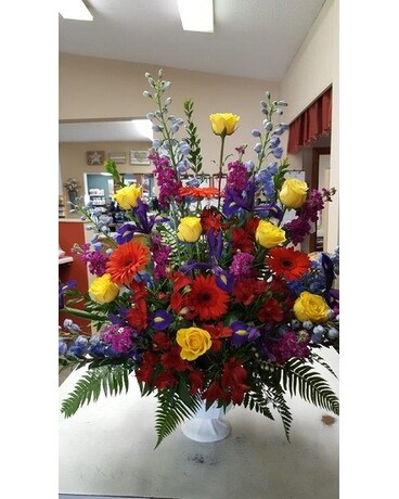 Side Piece 27 Flower Arrangement